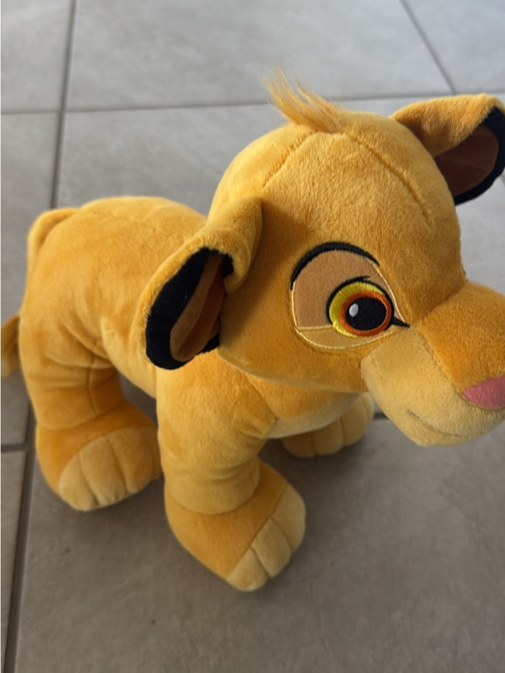 Build-A-Bear Yellow Plush Simba